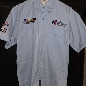 Men's APBA Boat Racing Shirt Size Medium